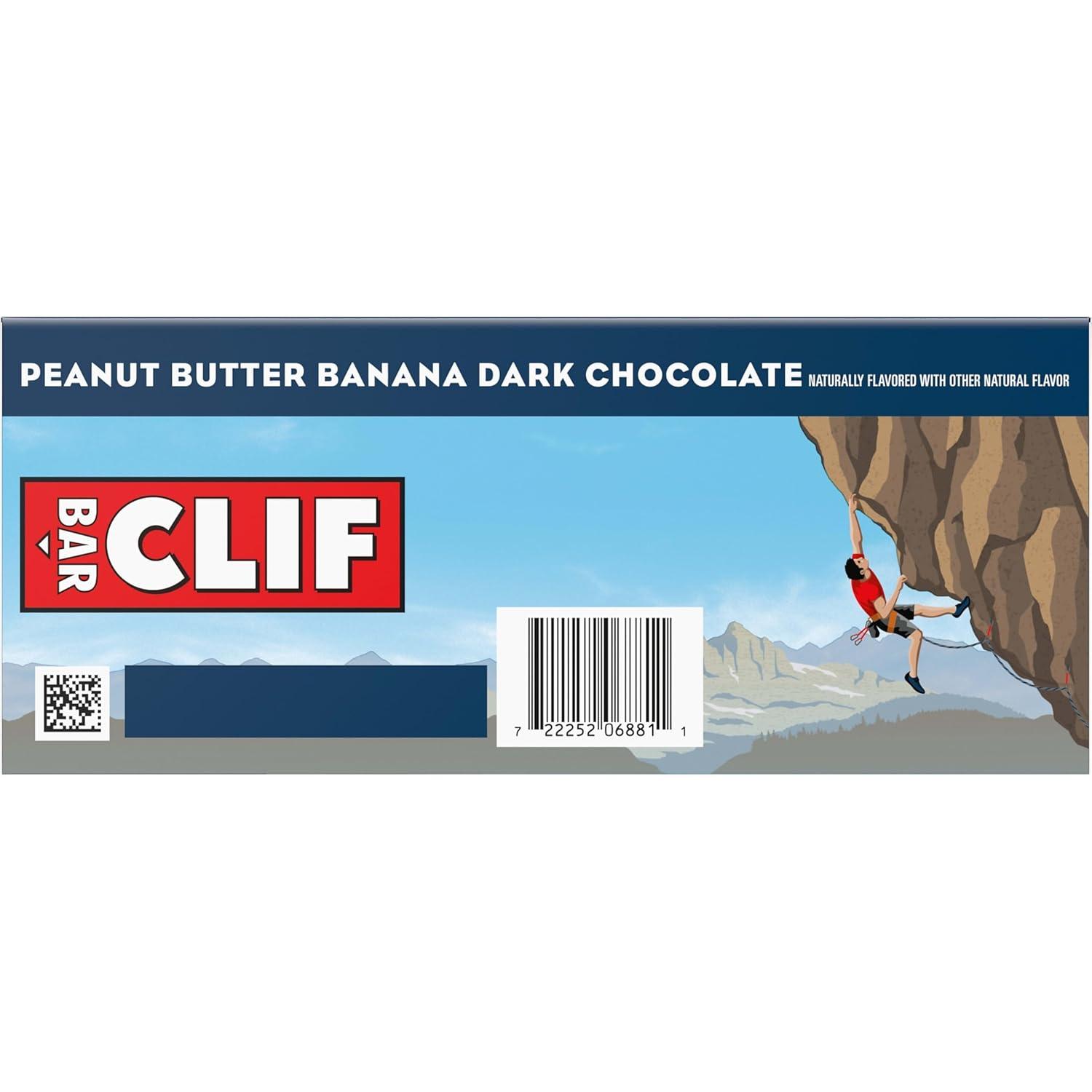 image:imageCLIF BAR Energy Protein Bars Peanut Butter Banana with Dark Chocolate Made with Organic Oats Energy Bars NonGMO 10 Pack10 Count Pack of 1