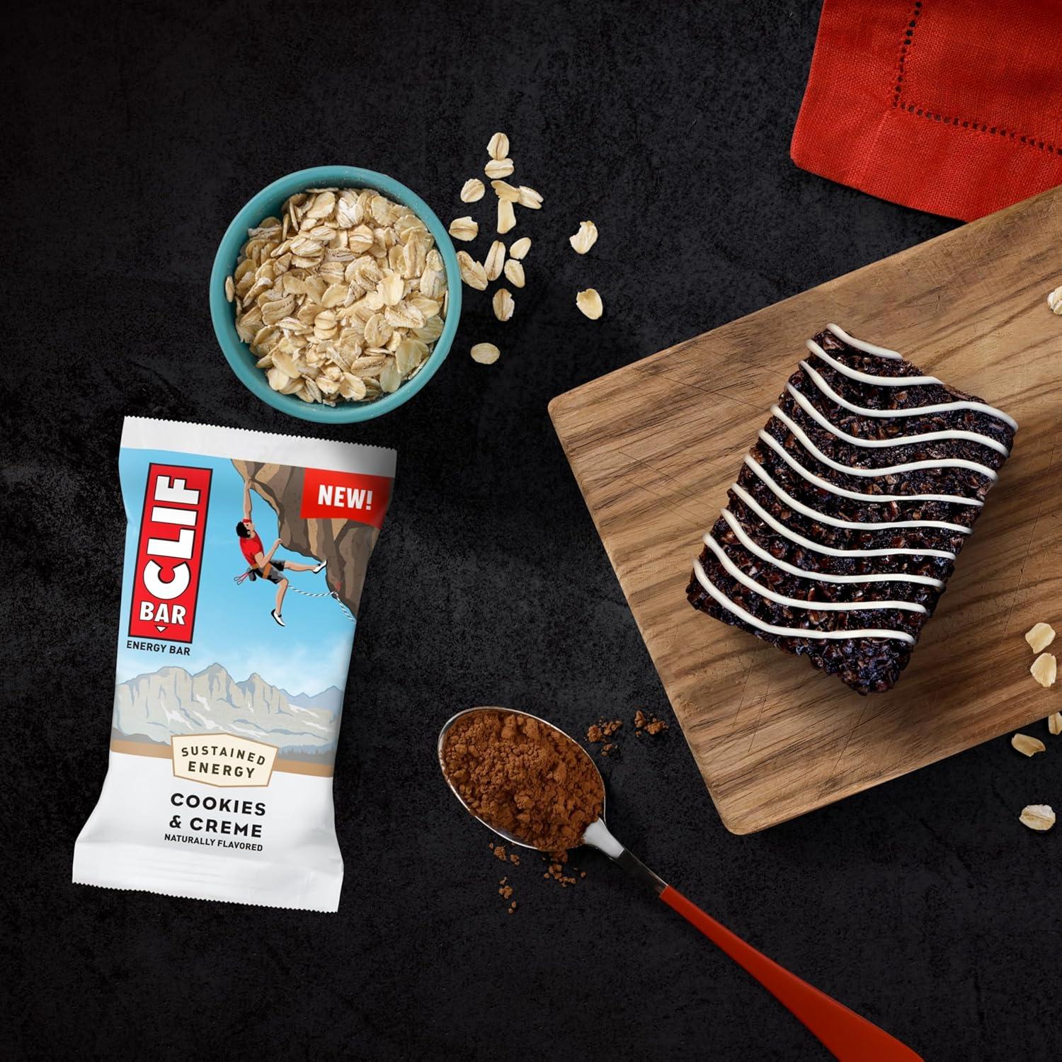 image:imageCLIF BAR Energy Protein Bars Variety Pack 4 Flavors Made with Organic Oats Energy Bars NonGMO 12 Pack112 x 104 x 222 cm Pack of 2