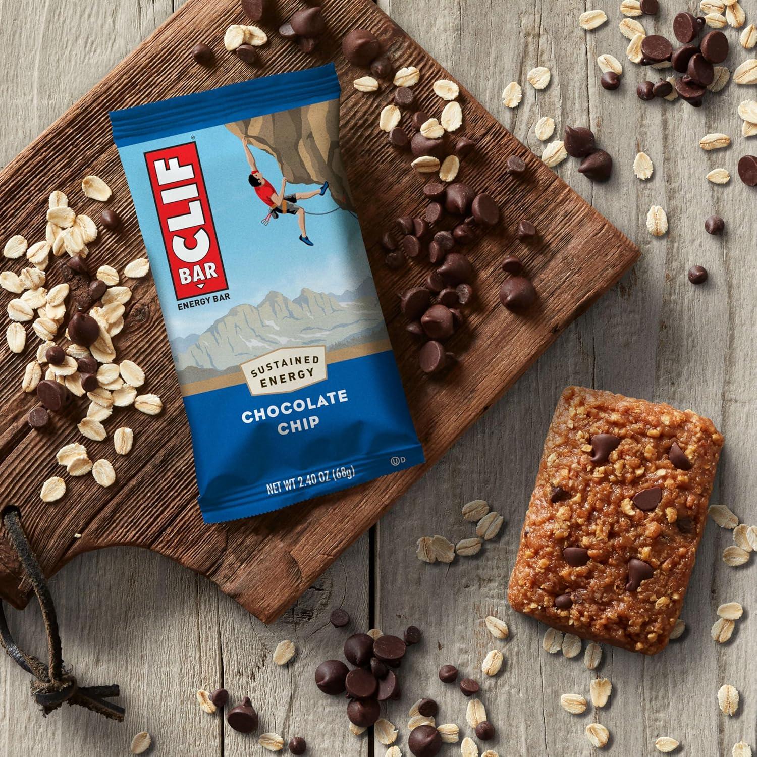image:imageCLIF BAR Energy Protein Bars White Chocolate Macadamia Nut Made with Organic Oats Energy Bars NonGMO 15 PackChocolate Chip