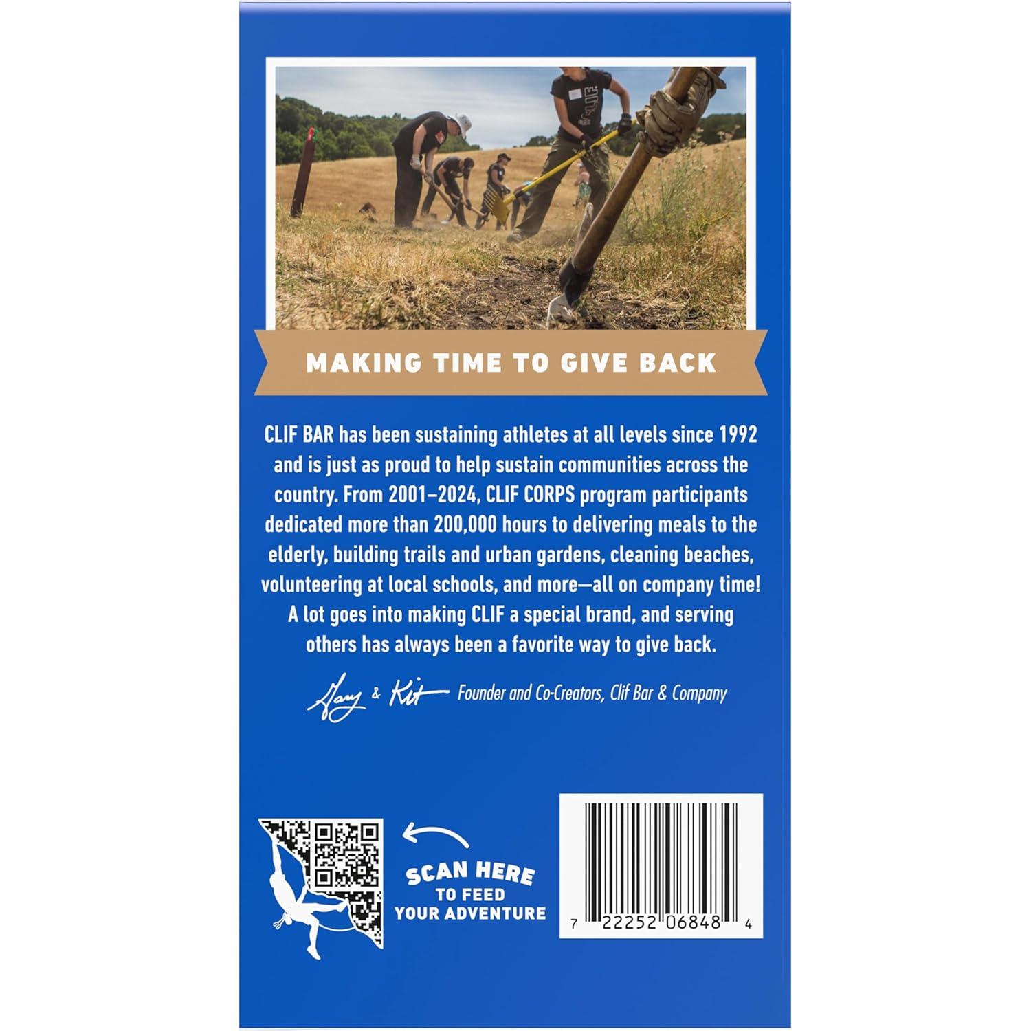 image:imageCLIF BAR Energy Protein Bars White Chocolate Macadamia Nut Made with Organic Oats Energy Bars NonGMO 15 PackChocolate Chip