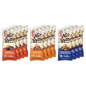 image:imageClif Nut Butter Bar  Variety Pack  Peanut Butter Filled Energy Bars  NonGMO  USDA Organic  PlantBased  Low Glycemic  176 oz 12 CountVariety Pack
