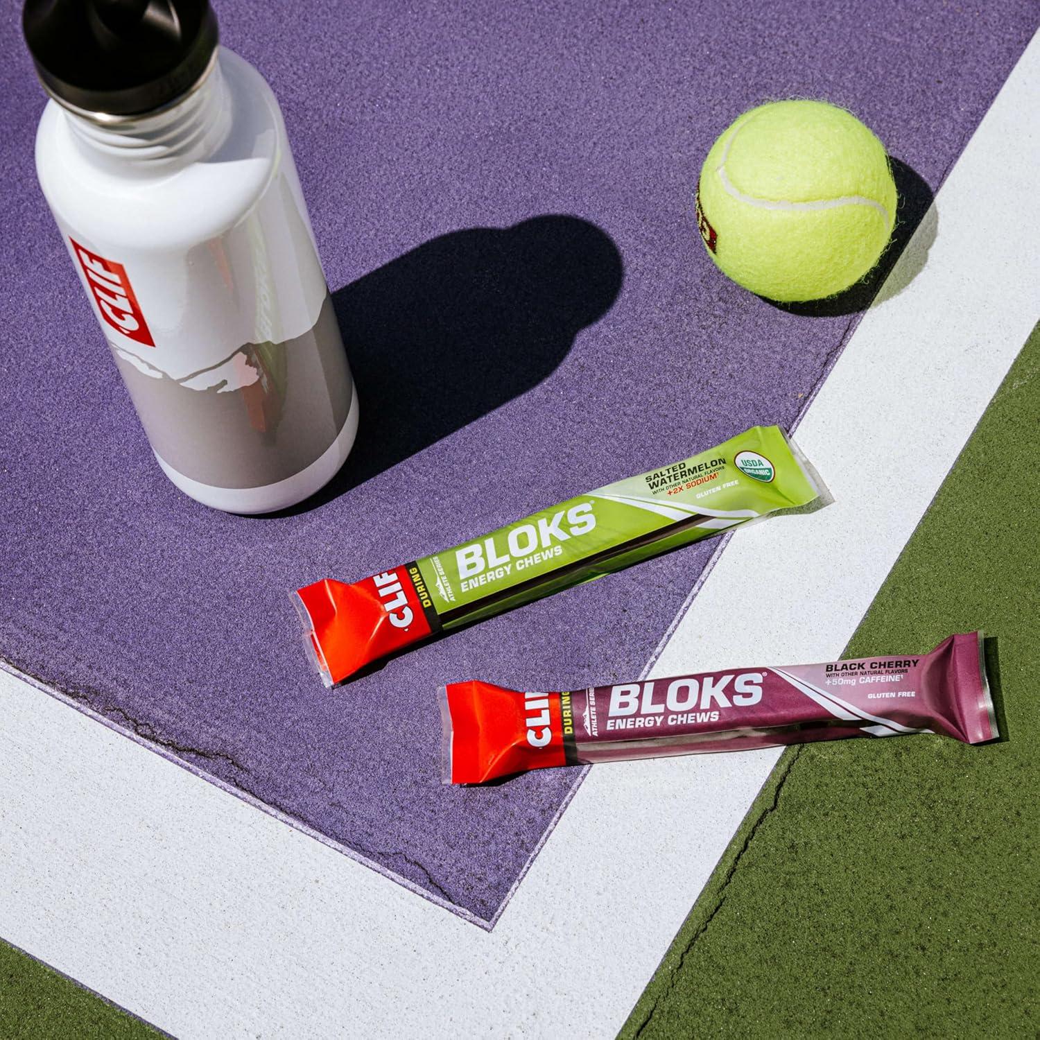 image:imageCLIF BLOKS Energy Chews Variety Pack NonGMO Plant Based Fast Fuel for Cycling and Running Quick Carbohydrates and Electrolytes 212 oz Packets 12 CountBloks Variety Pack