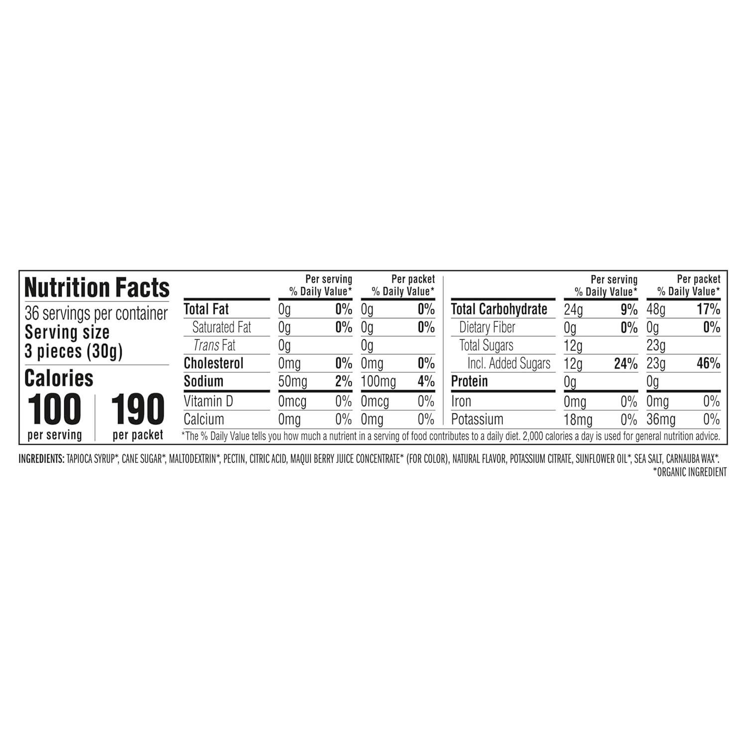 image:imageCLIF BLOKS Mountain Berry Flavor Energy Chews NonGMO Plant Based Fast Fuel for Cycling and Running Quick Carbohydrates and Electrolytes 212 oz 18 CountMountain Berry