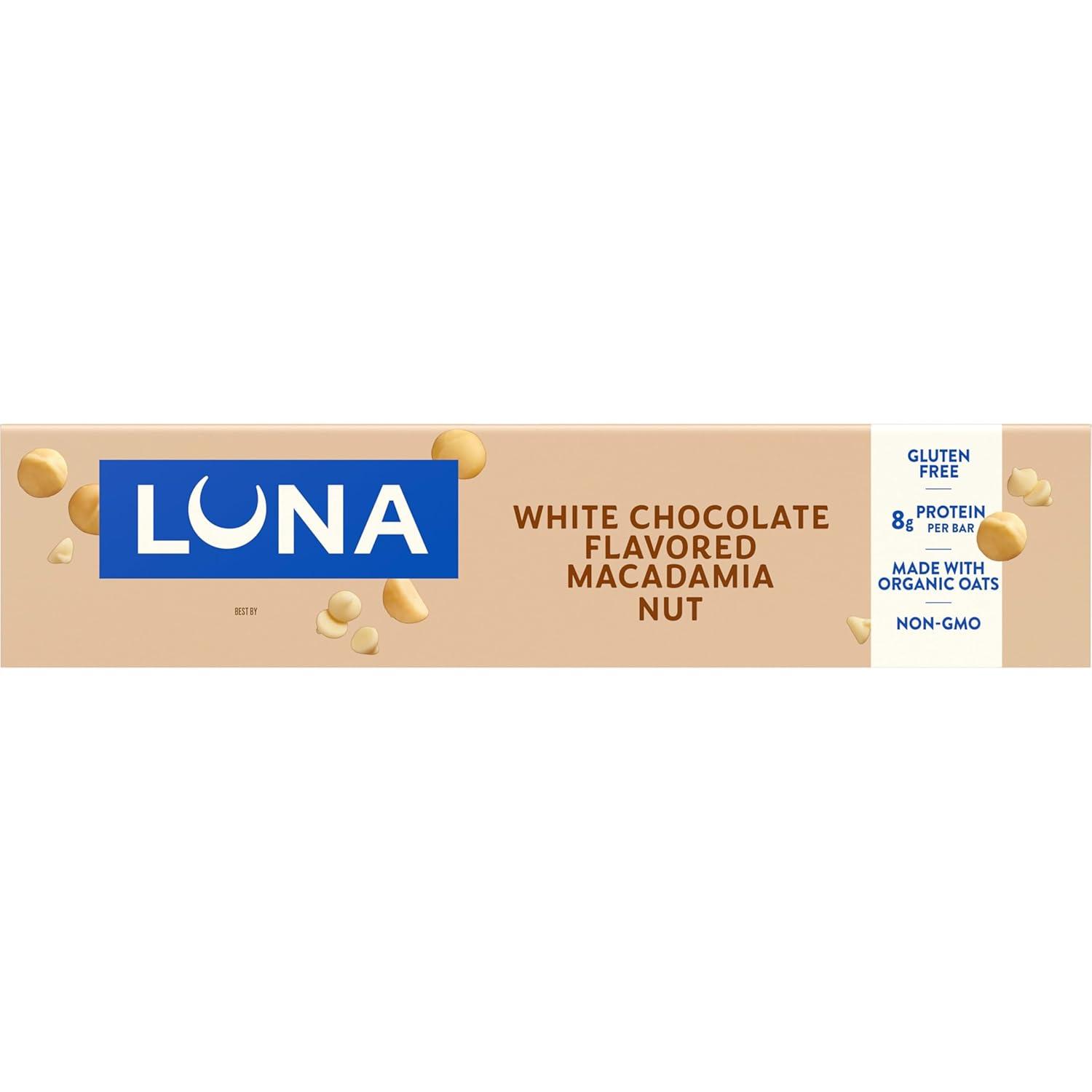 image:imageClif Bar Luna White Chocolate Macadamia 15 Count 2535 Ounce