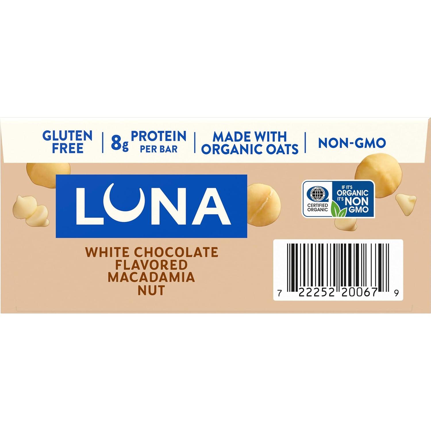 image:imageClif Bar Luna White Chocolate Macadamia 15 Count 2535 Ounce
