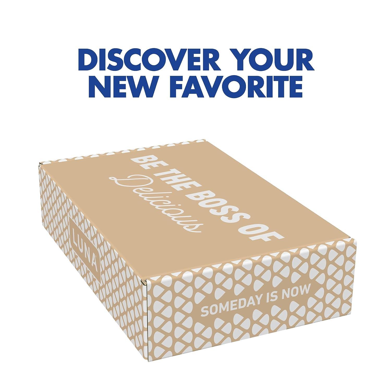 image:imageLUNA Bar Variety Pack 6 Flavors Gluten Free Snack Bars NonGMO Protein Bars Made with Organic Oats 12 PackVariety Pack 12ct
