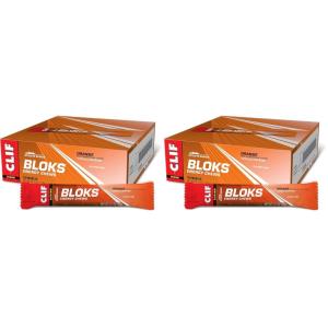 image:imageCLIF BLOKS  Orange Flavor with Caffeine  Energy Chews  NonGMO  Plant Based  Fast Fuel for Cycling and Running  Quick Carbohydrates and Electrolytes  212 oz 18 Count18 Count Pack of 2