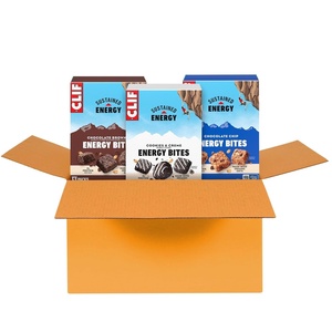 image:imageCLIF BAR Energy Bites  Cookies amp Creme Chocolate Chip and Chocolate Brownie  Variety Pack  Made with Organic Oats  6g Plant Based Protein  NonGMO 15 Packs